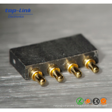 4pin Right Angle Spring Loaded Pogo Pin Connector